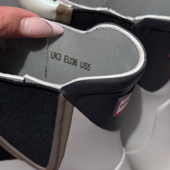 US5/US6 HUNTER rain boots - Picture 3 of 4